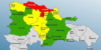 COE eleva niveles de alerta en el país por lluvias, 2 provincias en rojo