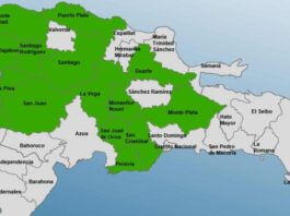 Estas son las 14 provincias en alerta verde por lluvias de este martes