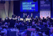 Sacan a Trump a toda prisa del escenario de la cena de corresponsales por un hombre armado