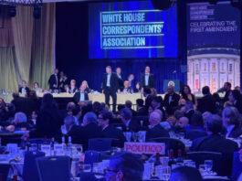 Sacan a Trump a toda prisa del escenario de la cena de corresponsales por un hombre armado