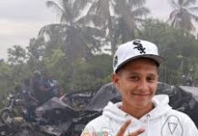 Colisión entre camión de basura y carro deja empleado hotelero muerto en carretera la otra banda-la ceiba