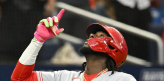 Elly De La Cruz, primer dominicano con 10 jonrones en esta temporada