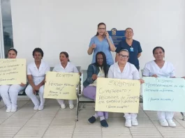 Enfermeras suspende servicios en hospitales de La Altagracia en reclamo de mejoras laborales