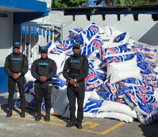PN y Ministerio Público recuperan 291 sacos de detergente robados en SPM