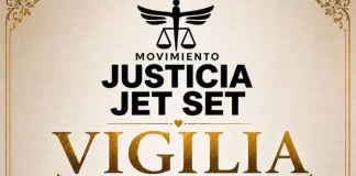 Movimiento Justicia Jet Set convoca vigilia de luz y esperanza este 30 de abril