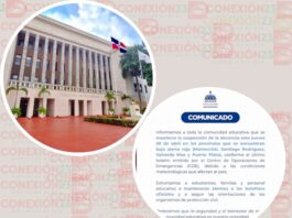 Minerd mantiene suspendida docencia este viernes en provincias en alerta roja por lluvias