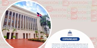 Minerd mantiene suspendida docencia este viernes en provincias en alerta roja por lluvias