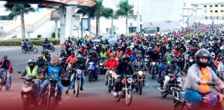 Anarquía sobre dos ruedas, el caos de motocicletas que invaden las avenidas RD