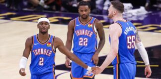 110-115. Los Thunder pasan el rodillo y ponen fin a la temporada de los Lakers con un 4-0