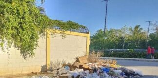 Residentes de Villa Visan en SPM, denunciaron cúmulo de basura en inmediaciones de estancia infantil y centros educativos