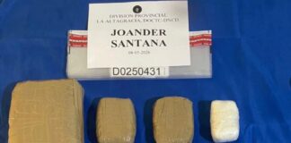 Autoridades apresan hombres con más de 5,000 de cocaína y marihuana en La Altagracia