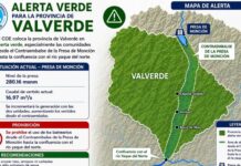 Emiten alerta verde para la provincia Valverde y prohíben uso de balnearios por caudal de presa