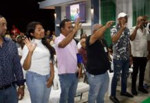 Antonio Florián juramenta en Puerto Rico a nuevos miembros en la Fuerza del Pueblo provenientes del PRM y el PLD