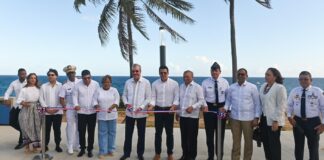 Gobierno inaugura segunda etapa del malecón de Santo Domingo Este