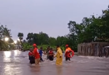 Dos personas son rescatadas con vida tras crecida del río Guayabito en Bayaguana