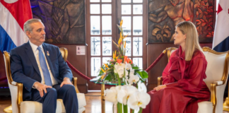 Presidente Abinader sostiene reunión con la recién electa presidenta de Costa Rica