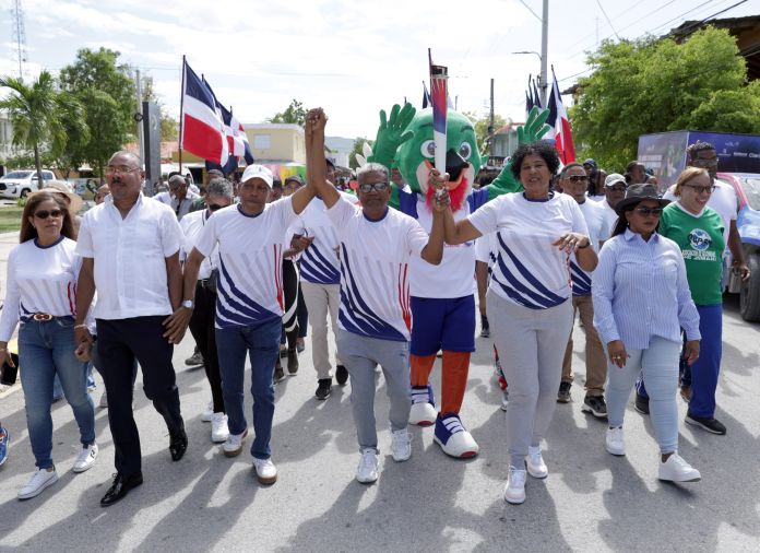 antorcha de los XXV Juegos Centroamericanos y del Caribe