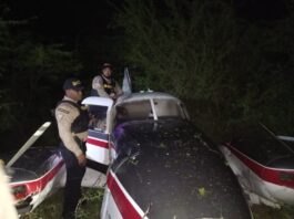 Avioneta se precipita en Cumayasa, tripulantes sobreviven de milagro