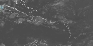 Indomet prevé chubascos aislados por débil vaguada y temperaturas calurosas este lunes en el país