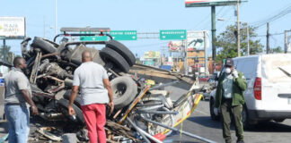 Cinco muertes y 20 heridos por accidentes de tránsito el fin de semana