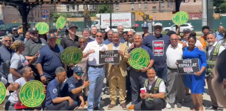 Adriano Espaillat agradece respaldo de TWU Local 100 y reafirma compromiso con trabajadores