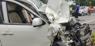 Choque deja tres heridos en la carretera El Seibo-Hato Mayor