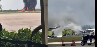 Identifican fallecidos en avión accidentado en La Romana