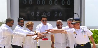 Ministerio de Turismo inicia el malecón Boca Chica y dos parques