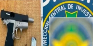 PN apresa a una persona y recupera arma de fuego sustraída en vehículo de transporte público
