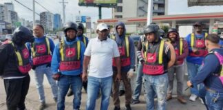 Motoconchistas de la Churchill exigen respeto a su derecho al trabajo ante nuevas regulaciones