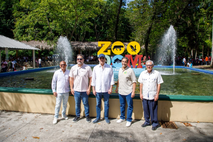 presidente en el zoologico