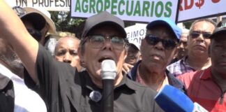 ANPA marcha al Palacio y exige destitución Ministro Agricultura