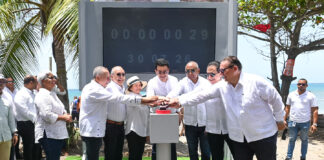 Ministro de Turismo inicia obras turísticas en Baní por 137 millones de pesos