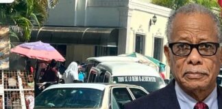 Migración dominicana bloquea entrada principal embajada haitiana y perturba sus labores