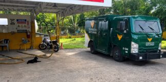 Hombres armados asaltan camión de valores en Monte Plata; cargan con valijas de dinero