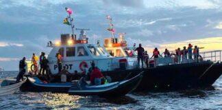 Dos tripulantes dieron positivo a marihuana en ferry que naufragó en Guyana