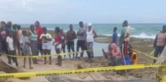 Hayan cuerpo sin vida de miembro de la Policía Nacional en aguas del mar caribe en San Pedro de Macoris