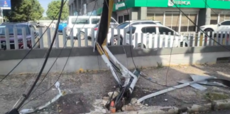 Accidente de patana y otros vehículos deja varios lesionados en la Ortega y Gasset con San Martín