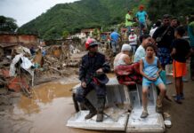 Al menos seis desaparecidos y decenas de viviendas afectadas en Venezuela por las lluvias
