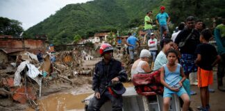 Al menos seis desaparecidos y decenas de viviendas afectadas en Venezuela por las lluvias
