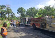 Camión cargado de cerveza se incendia en carretera El Valle-Hato Mayor