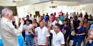 Miguel Vargas Maldonado juramenta nuevos dirigentes del PRD en San Pedro de Macorís