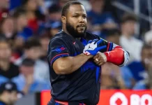 Vladimir Guerrero Jr. en lista de lesionados por conmoción cerebral