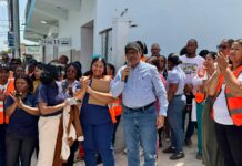 Clínica Dr. Franklin Peña realiza simulacro preventivo ante situaciones de emergencia