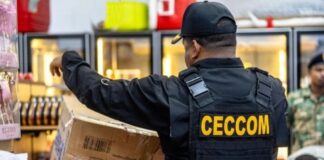 Decomisan bebidas alcohólicas y cigarrillos premium chinos en Villa Consuelo