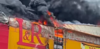 L&R Comercial se pone a disposición de las autoridades tras incendio en sucursal de Las Américas
