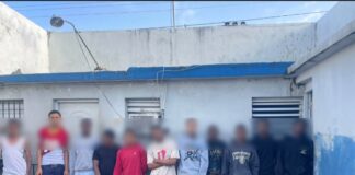 Apresan a ocho presuntos integrantes de la banda delictiva “Los 5.5” en Haina