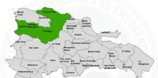 Estas osn las 4 provincias en alerta verde este domingo