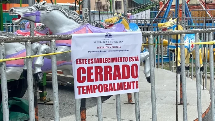 Cierran feria mecánica tras accidente en Hato Mayor