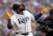 Junior Caminero repite como jugador mas valioso de los Rays